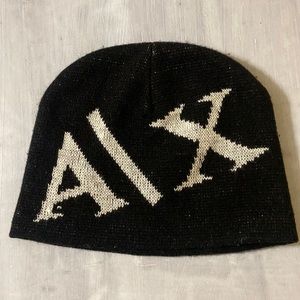 Armani exchange beanie hat
